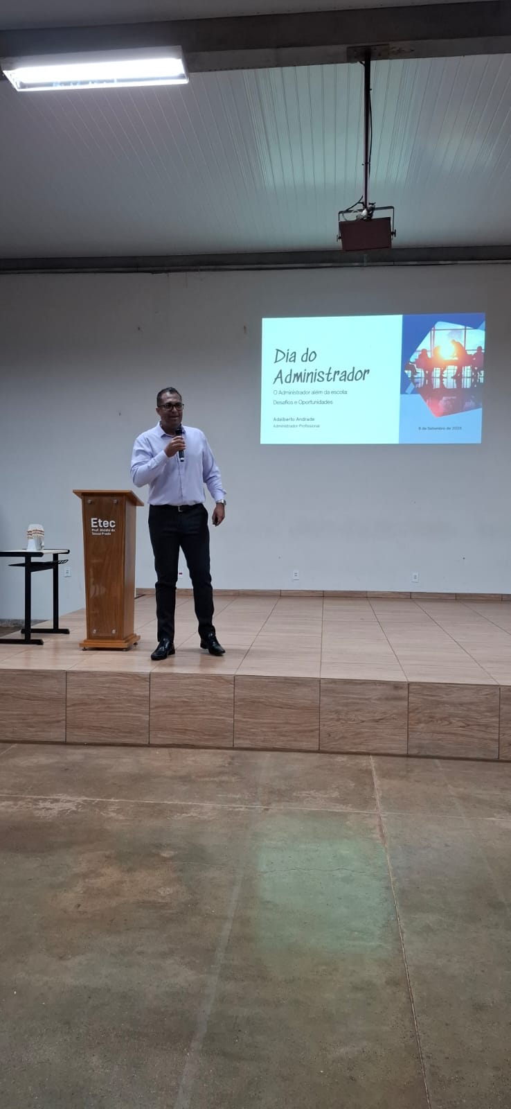Palestra sobre Reforma Tributária no Supermercado Yamada - Adalberto Andrade